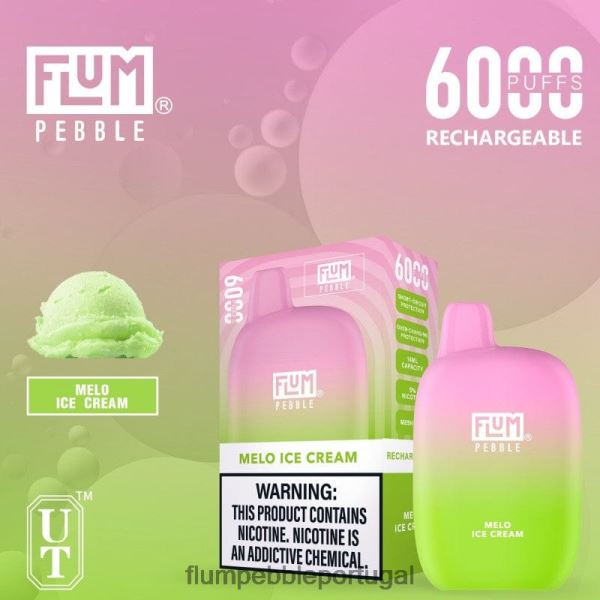 FLUM PEBBLE Review - FLUM PEBBLES 6.000 baforadas H682F055 sorvete de melo