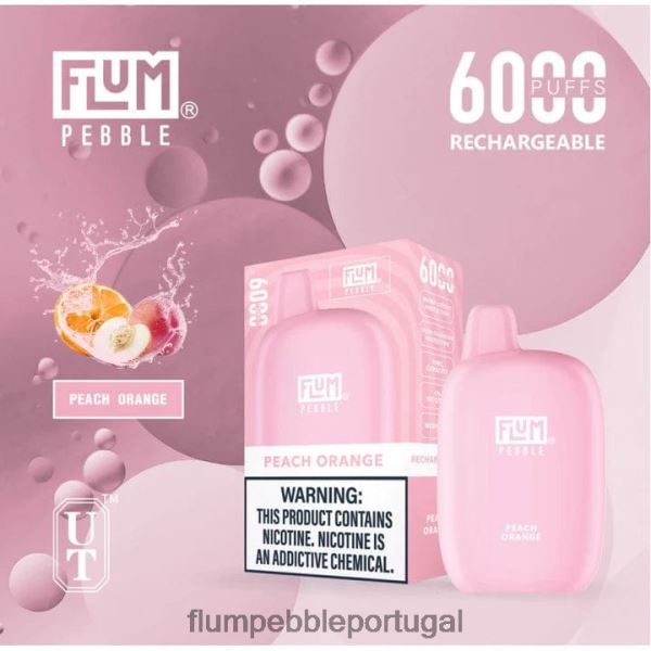 FLUM PEBBLE Vape Price - FLUM PEBBLES 6.000 baforadas H682F060 pêssego gelado