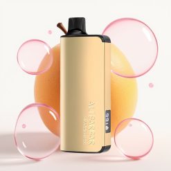 Alibarbar Ingot 9000 Puffs Vape Descarga Mágica de Manga com 22ml e LED