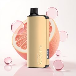 Alibarbar Ingot 9000 Puffs Vape Descartável Limão Rosa – 22ml, 2350mAh, LED