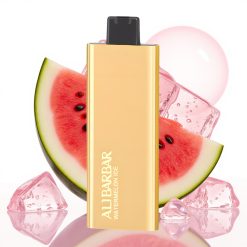 Alibarbar Pandora 7000 Puffs 17ml 1.0Ω Sabor Melancia Gelada Descartável