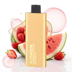 Alibarbar Pandora 7000 Puffs 17ml Morango Coco Melancia 1.0Ω 70g