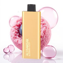 Alibarbar Pandora 7000 Puffs Disposable Vape Explosão de Mirtilo, 17 ml, 70 g, 1.0 Ω