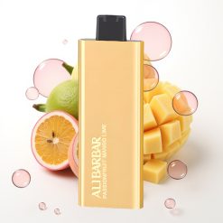 Alibarbar Pandora 7000 Puffs Disposable Vape Maracujá Manga Lima 17ml 70g 1.0Ω