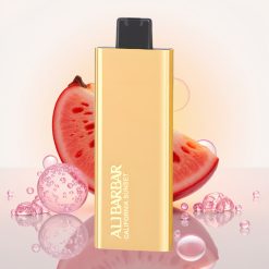 Alibarbar Pandora 7000 Puffs Disposable Vape Pôr do Sol da Califórnia 17ml 1.0Ω