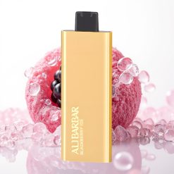 Alibarbar Pandora 7000 Puffs Vape Descartável Groselha Gelada 17ml 1.0Ω
