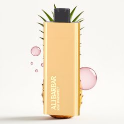 Alibarbar Pandora 7000 Puffs Vape Descartável Kiwi Abacaxi 17ml 1.0Ω
