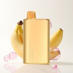 Alibarbar Rich 8000 Puffs Vape Descartável Banana Buzz – 20ml, 2000mAh, 1.1 Ohm