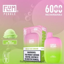 FLUM PEBBLE Review - FLUM PEBBLES 6.000 baforadas H682F055 sorvete de melo