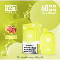 FLUM PEBBLE Vape Flavors - FLUM PEBBLES 6.000 baforadas H682F078 maçã palha