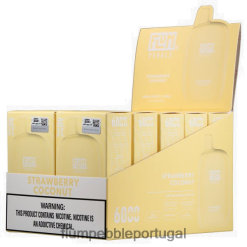FLUM PEBBLE Vape Portugal - FLUM PEBBLES 6.000 baforadas 10 pacotes H682F073 coco de morango