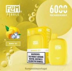 FLUM PEBBLE Vape Portugal - FLUM PEBBLES 6.000 baforadas H682F053 manga gelada