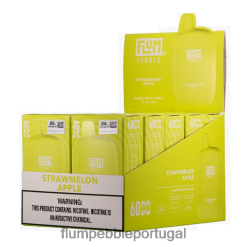 FLUM PEBBLE Vape Review - FLUM PEBBLES 6.000 baforadas 10 pacotes H682F079 maçã palha