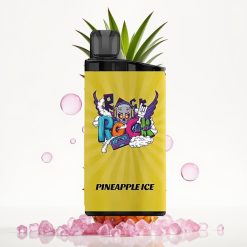 IGET Bar 3500 Puffs Vape Descansável Abacaxi Gelo - 1400 mAh, 1.2 Ohm Mesh