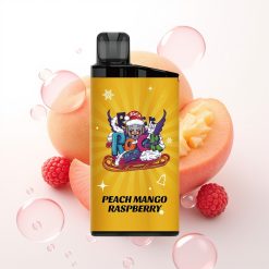 IGET Bar 3500 Puffs Vape Descansável Pêssego Manga Framboesa 1400mAh 1.2 Ohm