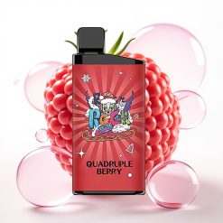 IGET Bar 3500 Puffs Vape Descartável Quádrupla Berries PC+ALU 1400mAh
