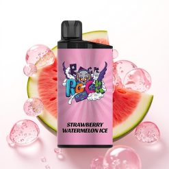 IGET Bar 3500 Puffs Vape Descável Morango Melancia Gelo - 1400 mAh, 1.2 Ohm Mesh, 78g
