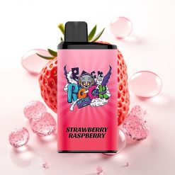 IGET Bar Pro 10000 Puffs Vape Descansável Morango Framboesa - 2000 mAh, 1.2 Ohm Mesh, PC+ALU