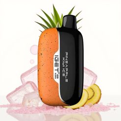 IGET Moon K5000 Puffs Vape Descartável Abacaxi Kiwi Gelo (81.5g, PC, 1.35 Ohm)