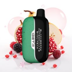 IGET Moon K5000 Puffs Vape Descartável Amora Romã Pêra Neve (81.5g, PC, 1.35 Ohm)