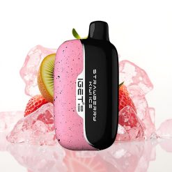 IGET Moon K5000 Puffs Vape Descartável Morango Kiwi Gelo – 81.5g, 1.35 Ohm, 49.5x25.3x99.4 mm