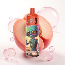 JNR Alien 10000 Puffs 850mAh Pêssego Frutas Silvestres Tipo-C LED RGB