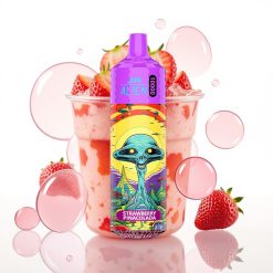 JNR Alien 10000 Puffs Vape Morango Pina Colada 850mAh 20ml RGB Tipo-C