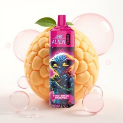 JNR Alien 10000 Puffs Vape Pêssego Manga Abacaxi 850mAh 20ml Type-C RGB