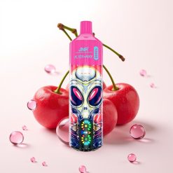 JNR Alien Max 18000 Puffs Vape Cereja e Frutas Silvestres com Display LED, Dual Mesh Coil, 28ml