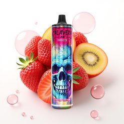 JNR Calavera 11000 Puffs Recarregável USB-C 21ml Morango Kiwi
