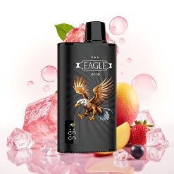 JNR EAGLE Smart 23000 Puffs Tela Digital Bobina Mesh 1.0ohm Ajuste de Fluxo de Ar Blackcurrant Manga Gelo