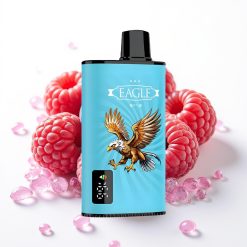 JNR EAGLE Smart 23000 Puffs Vape Digital Tela Bobina Mesh 1.0ohm Fluxo Ajustável Mirtilo Framboesa Azeda