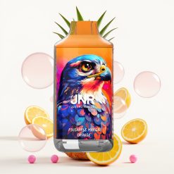 JNR Falcon 16000 Puffs Vape Abacaxi Manga Laranja 850mAh 22ml Dual Mesh Type C LED 0% 2%