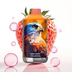 JNR Falcon 16000 Puffs Vape Disposable Morango Hubba Bubba 850mAh 22ml Dual Mesh