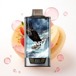 JNR Falcon Pro 28000 Disposable Vape Morango Banana 30ml 5% Nic Smart Display USB-C