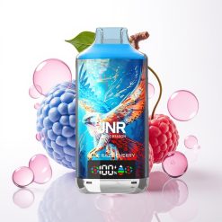 JNR Falcon X 18000 Puffs 24ml Tela Digital Sabor Cereja Blue Razz