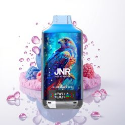 JNR Falcon X 18000 Puffs Vaporizador Descartável Digital Tipo-C Mirtilo Framboesa Gelo