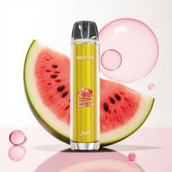 JNR Gold380 6000 Puffs Disposable Vape Chiclete de Melancia - 1500mAh, 13ml, 0%/2%/5%