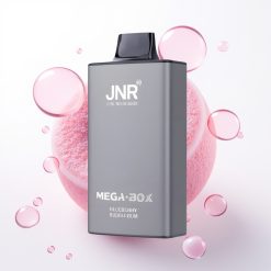 JNR Mega Box 25000 Puffs Recarregável Tipo-C 30ml 2% Nicotina Sabor Blueberry Bubblegum