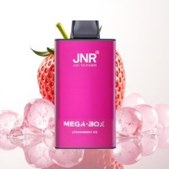 JNR Mega Box 25000 Puffs Recarregável Tipo-C 30ml Morango Gelado