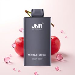JNR Mega Box 25000 Puffs Recarregável Tipo-C Sabor Cereja e Frutas Vermelhas 30ml