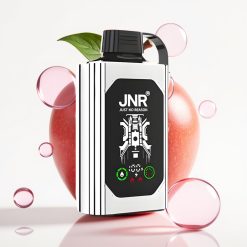 JNR Shisha Hookah Box 20500 Puffs Vape Maçã Dupla com Tela HD, Bateria 1000mAh, 25ml, Dual Mesh Coil, Tipo-C