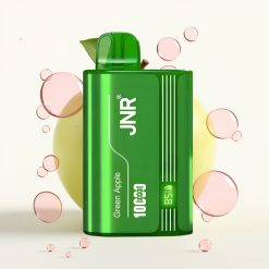 JNR Tank 10000 Puffs Vape Descarga Maçã Verde Pêssego Pêra 650mAh 20ml Tipo-C