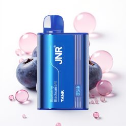 JNR Tank 10000 Puffs Vape Descartável Mirtilo Groselha com Display Digital, Recarga Tipo-C e Dual Mesh Coil