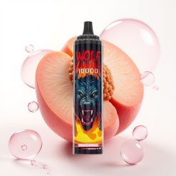 JNR Wolf Niplo 10000 Puffs 20ml Pêssego Berry 1.0 Ohm 650mAh Type-C