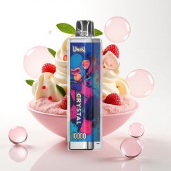 UWIN Crystal 10000 Puffs Miami Menta Recarregável 18ml 0-5% Nicotina RGB