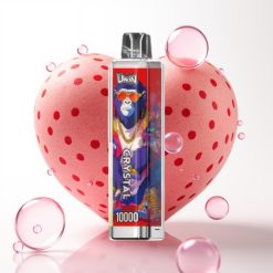 UWIN Crystal 10000 Puffs Vape Amor 66 - 18ml, 0.8 Ohm, RGB, 0-5% Nicotina, Tipo-C