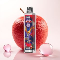 UWIN Crystal 10000 Puffs Vape Descarga Vermelha 18ml 5% RGB