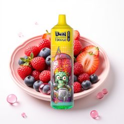 Uwin Tornado 35K Music Disposable Vape Frutas Silvestres 35K puffs 600mAh Tipo-C