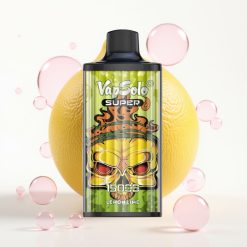Vapsolo Super 15000 Puffs Vape Descarga Lima Limão 40ml 850mah Tipo-C 20/50mg